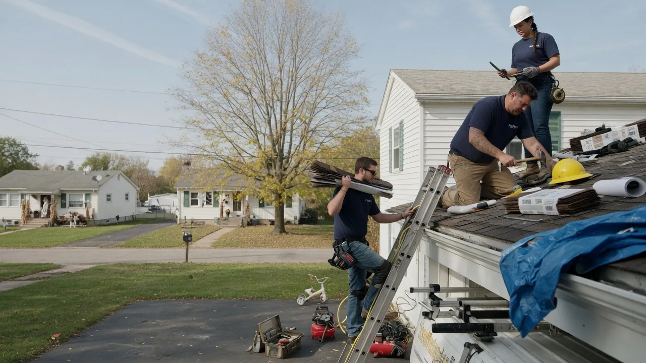 Local Roofing Contractors in Arkansas City, KS near me